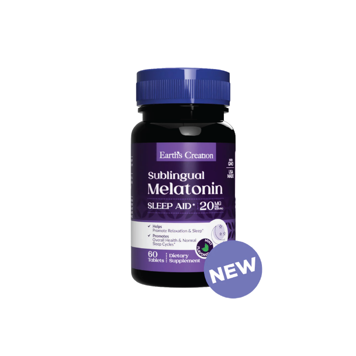 earth's-creation-melatonin-20mg-tablets-kenya | Pharmaplus
