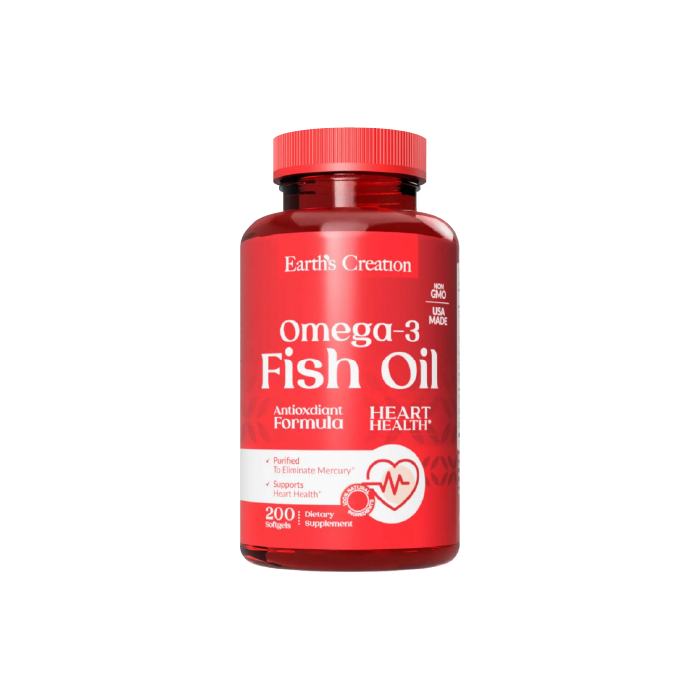 Earth's creation omega 3 fish oil 1000mg 200's