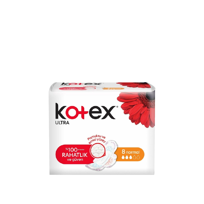 Kotex ultra sanitary pads super long 8's