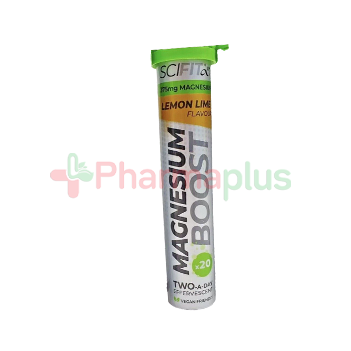 Magnesium boost lemon lime flavour effervescent 20s