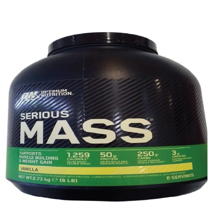 Optimum nutrition gold standard serious mass vanilla 2.73kg