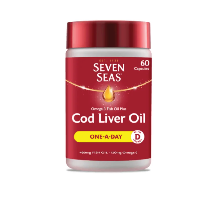 Seven seas one-a-day capsules 60`s