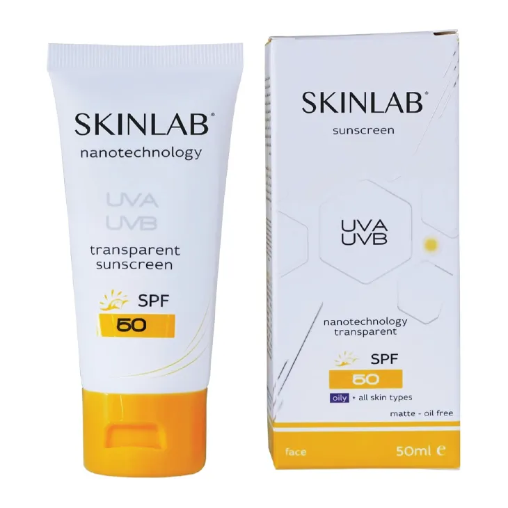 Skinlab SPF 50 transparent sunscreen 50ml