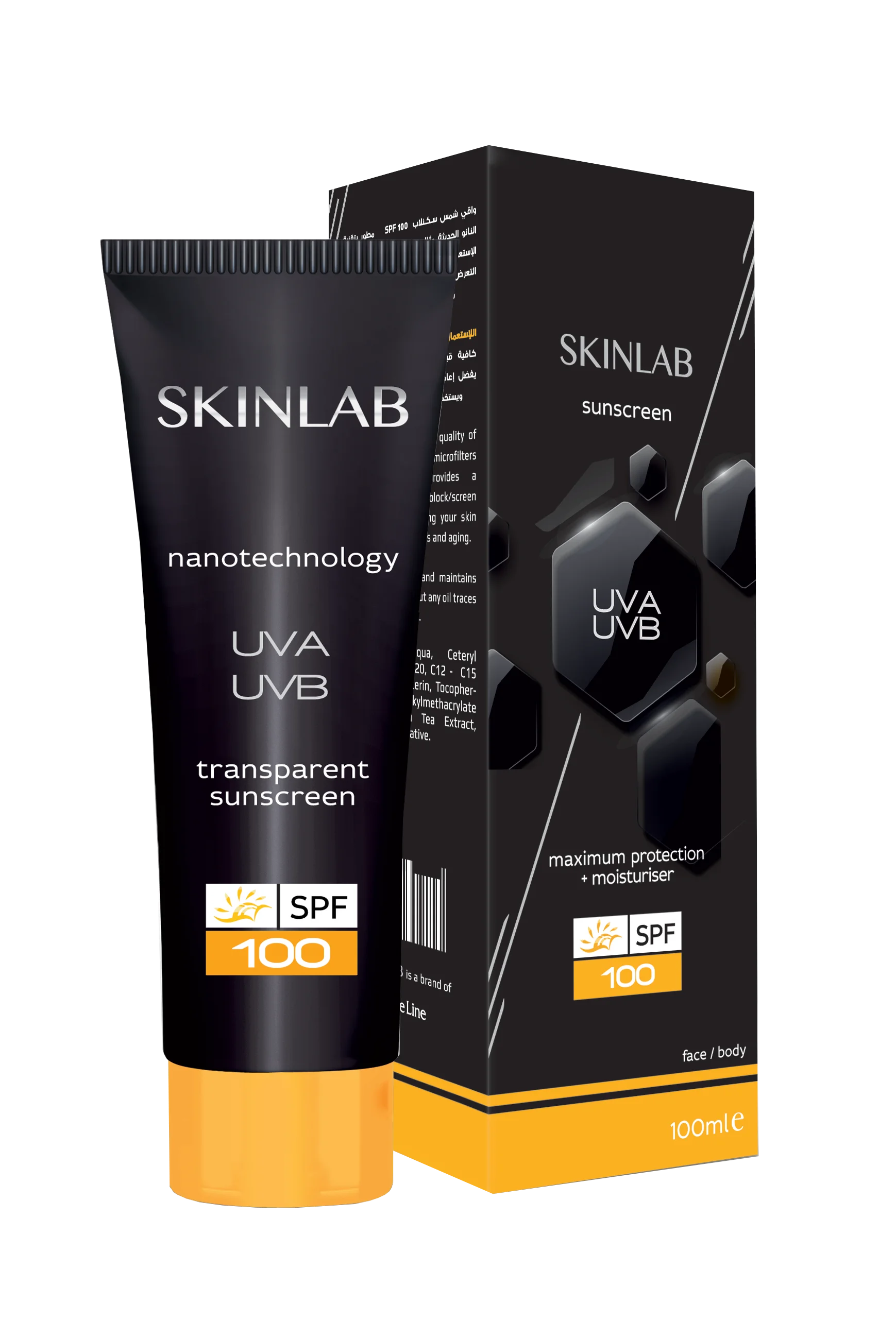 Skinlab SPF 100 sunscreen max protection 100ml