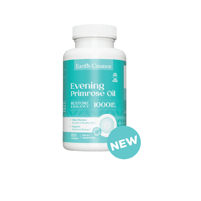 Earth's creation evening primrose 1000mg 60's