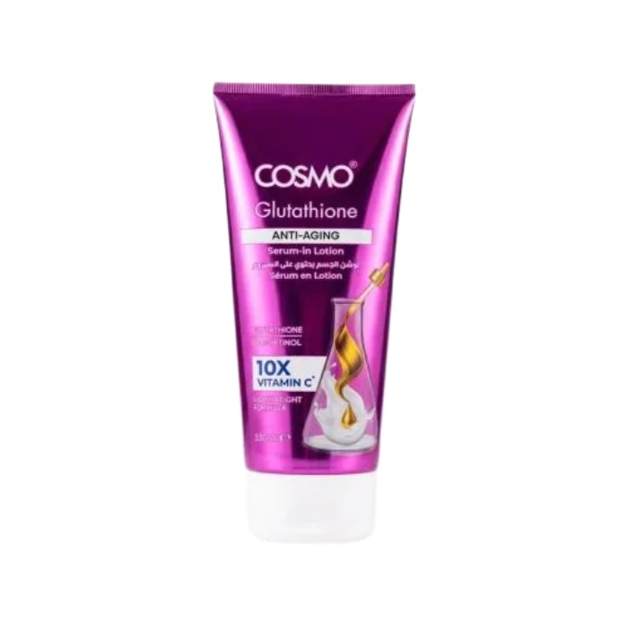 cosmo cee glutathione anti-aging serum in lotion 330ml | Pharmaplus Evolution of ferritin levels SPF50 sunscreen Color:Navy