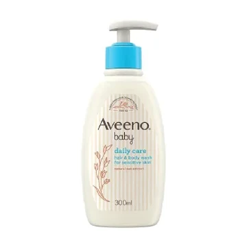 Aveeno baby daily care hair bath and body wash 300ml(sensitive)