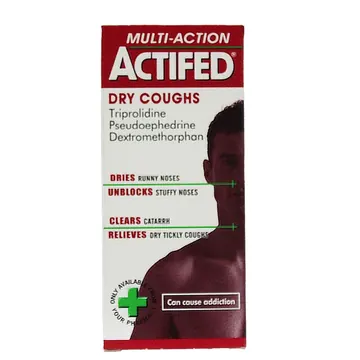 Actifed multi action dry cough 100ml