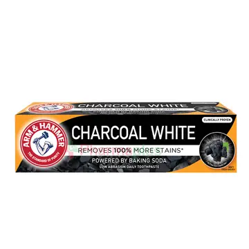Arm and hammer toothpaste charcoal white 75ml