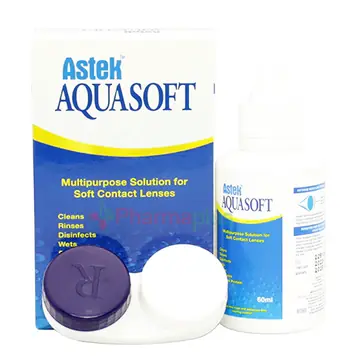 Astek aquasoft multipurpose contact len sol 60ml