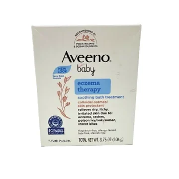 Aveeno baby eczema therapy soothing bath 213g