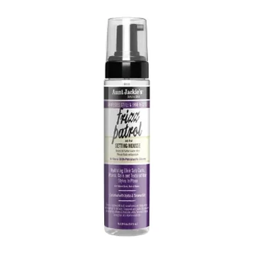 Aunt jackie`s frizzy patrol sett mousse 244ml