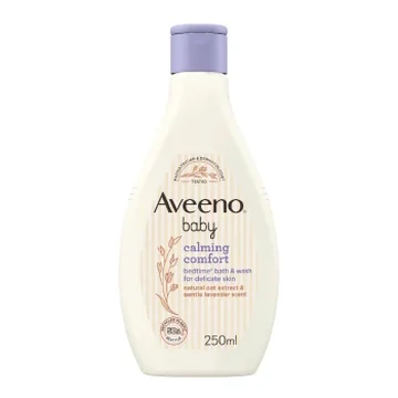 Aveeno baby calming comfort bedtime bath and wash 250ml