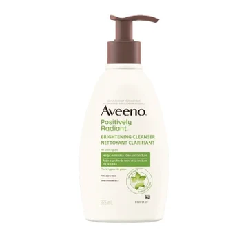 Aveeno positively radiant brightening cleanser 325ml