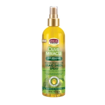 African pride olive miracle braid sheen spray 355ml