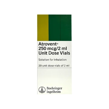 Atrovent 20 udv 250mcg/2ml