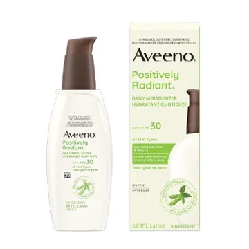 Aveeno positively radiant daily moist SPF 30 68ml