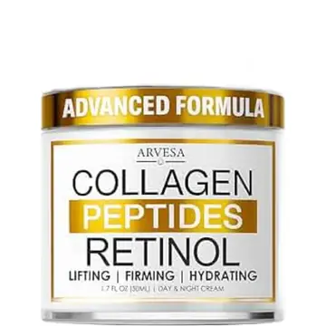 Arvesa collagen retinol +peptides face moisturizer