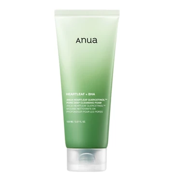 Anua heartleaf 77% + bha quercetinol pore deep cleanser 150ml
