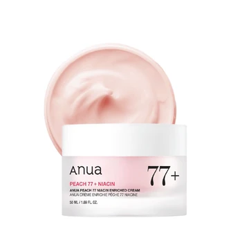 Anua 77+ peach +niacin enriched cream 50ml