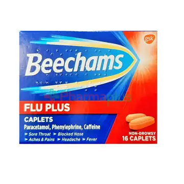 Beecham flu plus tablets 16`s
