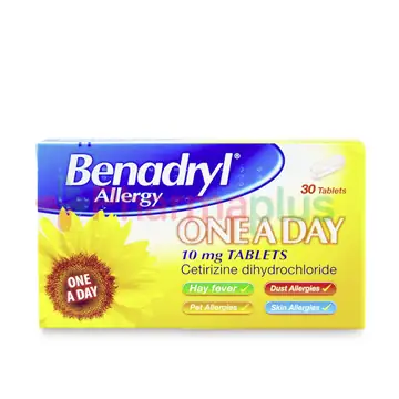Benadryl allergy one a day 30`s