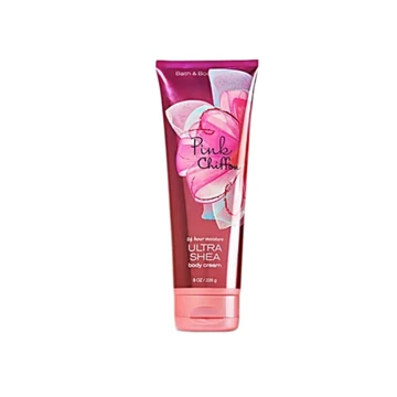 Bath and body works pink chiffon b/cream 226g