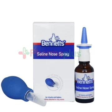 Bennets saline nose spray kit