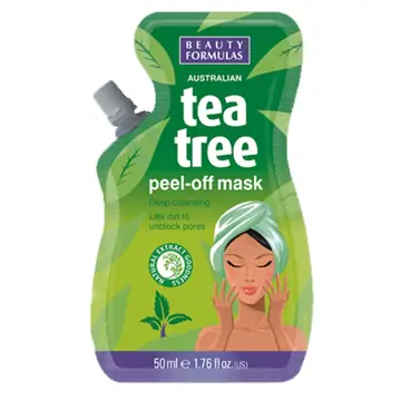 Beauty formulas tea tree peel-off mask 50ml