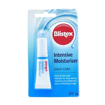 Blistex intensive moisturiser cream 5g spf10