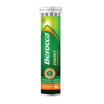 Berocca orange effervescent tablets 10`s