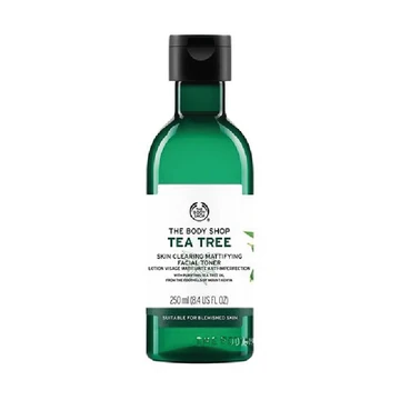 The body shop t/tree skin clearing mattifying facial toner 250ml