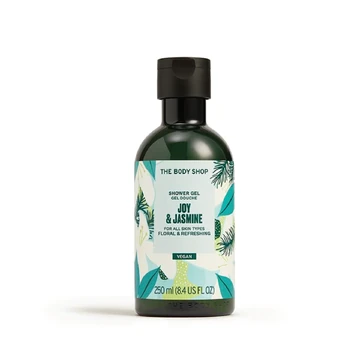 The body shop joy and jasmine ,b butter,frag mist ,h cream,shwr gel,scrub