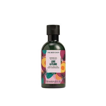 The body shop love and plums shower gel 250ml