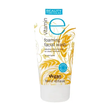 Beauty formulas vitamin e foaming facial wash 150ml