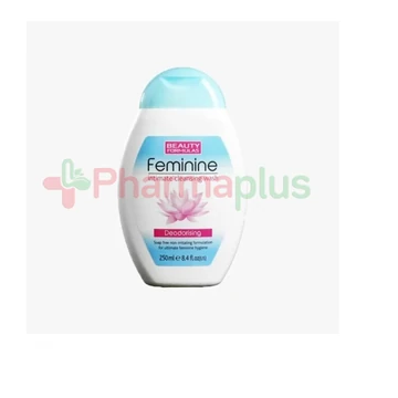 Beauty formulas feminine intimate cleansing wash (deo) 250ml thumbnail 1