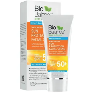 Bio balance sun protection facial cream SPF 50+ 75ml (0705)