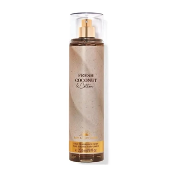 Bath and body works fresh coconut & cotton mist 236ml
