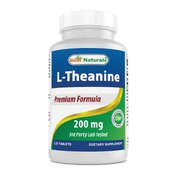 Best naturals L-theanine 200mg 120 tabs