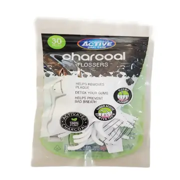 Beauty formulas active charcoal flossers 30's