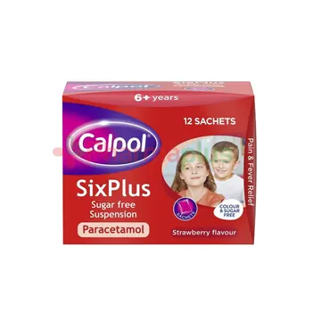 Calpol 6+satchets 12`s