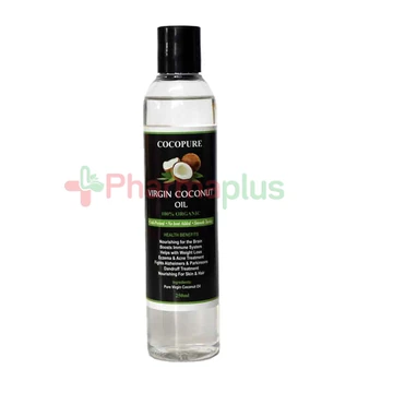 Coco pure virgin coconut oil 250ml thumbnail 1