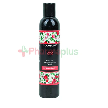 Coco pure rose massage oil 250ml