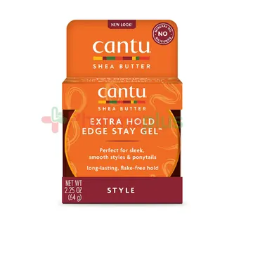 Cantu shea butter edge stay gel 64g