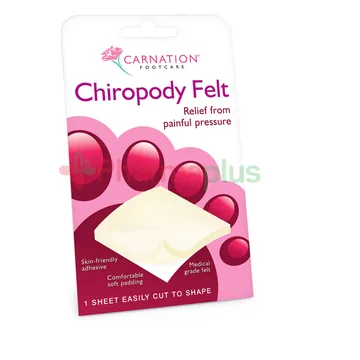 Carnation chiropody felt 1`s