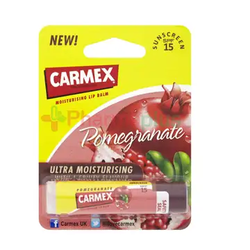 Carmex lip balm pomegranate 4.25g