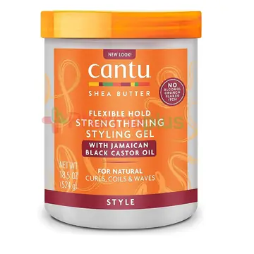Cantu styling gel(jamaican black castor oil)524gms