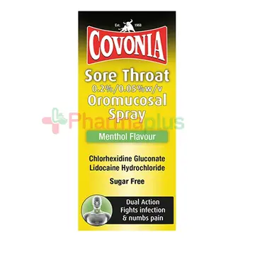 Covonia sore throat spray( menthol flavour) 30ml