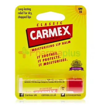 Carmex orig lip balm SPF 15 4.25g
