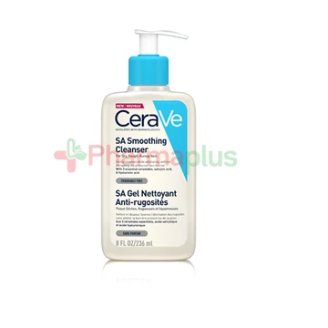 Cerave sa smoothing cleanser 236ml f/f thumbnail 1